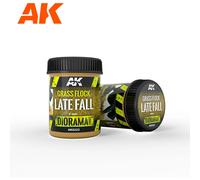 Peinture AK Interactive Grass Flock Late Fall Jaune TU