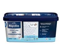 Peinture anti-condensation - Blanc - Mat - RIPOLIN - 2,5 L