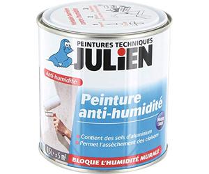 Peinture Anti-Humidité et Étanchéité Julien Satin Blanc Satiné 0,5 L