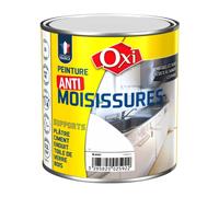 Peinture anti moisissures masque les taches résiste à l' humidité 0.5L OXI