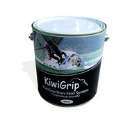 Peinture Antidérapante Kiwi Grip avec Rouleau Inclus, Gris 1L