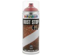 Peinture Antirouille - DUPLI COLOR - RAL3002 - 400ml - 4 en 1 - Protection et finition