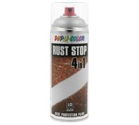 Peinture Antirouille Ral 9006 Satine 4 En 1 Dupli Rust Stop 400 Ml