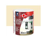 Peinture appui de fenêtre Mate velouté OXI, ton pierre, 1l