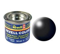 Peinture Aqua-color - Revell - 32302 - Noir Satiné - Pour enfants à partir de 8 ans
