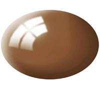 Peinture Aqua Color Revell 36180 marron glaise (brillant) 18 ml