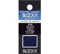 Peinture aquarelle - Extra-fine - Bleu cyanine - 454 - Blockx - Demi-godet