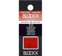 Peinture aquarelle - Extra-fine - Cadmium Rouge - 323 - Blockx - Demi-godet