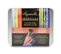 Peinture aquarelle - Extra-fine - Couleurs irisées - Sennelier - L'Aquarelle - 6