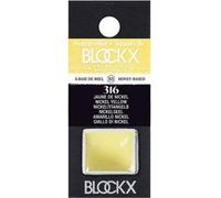 Peinture aquarelle - Extra-fine - Jaune de Nickel - 316 - Blockx - Demi-godet