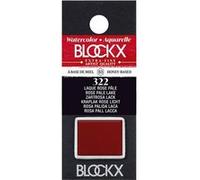 Peinture aquarelle - Extra-fine - Laque Rose Pâle - 322 - Blockx - Demi-godet
