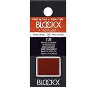 Peinture aquarelle - Extra-fine - Rouge de Venise - 121 - Blockx - Demi-godet