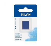 Peinture aquarelle MILAN sur blister, couleur : bleu indigo