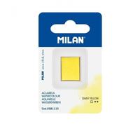Peinture aquarelle MILAN sur blister, couleur : jaune pâquerette