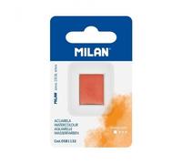 Peinture aquarelle MILAN sur blister, couleur : mandarine