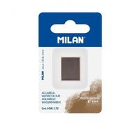 Peinture aquarelle MILAN sur blister, couleur : marron