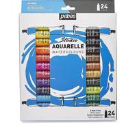 Peinture aquarelle - PEBEO - 24 tubes 12ML - Couleurs variées - Mixte - Adulte