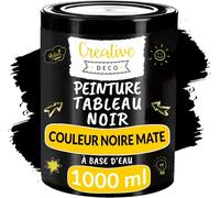 Peinture Ardoise - Creative Deco - Tableau Noir - 1000 ml - Non-Toxique - A Base d’Eau