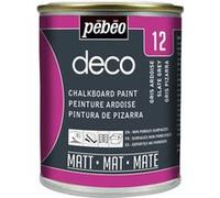 Peinture ardoise - Gris ardoise - Tableau noir - Tous supports - Finition mate - Pébéo Deco - 250ml