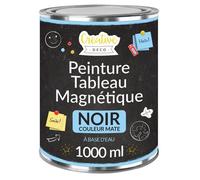 Peinture Ardoise Magnétique - Creative Deco - 1L - Noir - Efficacité 2m² - À Base d'Eau