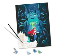 Peinture - Ariel et Ursula Disney Princess CreArt Ravensburger Multicolore 30x40 cm