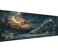 Peinture au Diamant 5D DIY Kit Complet Talons Hauts, 30x60cm Grand Tableau Diamond Painting Montagne, Broderie Diamant Strass Ronds, Loisirs Créatifs Adultes, Déco Maison, Idée Cadeau Printemps Y1-456