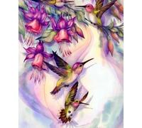 Peinture au diamant Colibris D1079