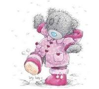 Peinture au diamant DIY 5D ZY157 - Ours en peluche (30x30CM) G