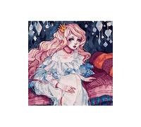 Peinture au diamant DIY 5D ZY354 - Dessin animé, girl (30x30CM)
