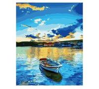 Peinture au diamant DIY 5D ZY619 - Paysage du lac (30x40CM) G