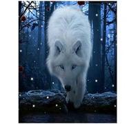 Peinture au diamant DIY 5D ZY744 - Loup (30x40CM) G