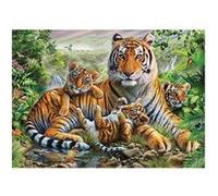 Peinture au diamant DIY 5D ZY773 - tigre (40x30CM) G