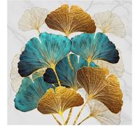 Peinture au Diamant - Ginkgo biloba - 40x40cm - Décoration Murale - DIY 5D - Mixte