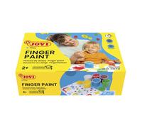 Jovi - Peinture au doigt Gouache - Enfant dès 2 ans - 6 couleurs