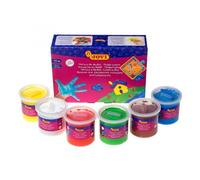 Peinture Au Doigt - Gouache - Enfant - Dès 2 Ans - 6 Couleurs - Jovi