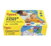 Peinture au doigt - Gouache - Enfant - Dès 2 ans - 6 couleurs - Jovi G