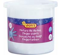 Peinture au doigt Jovi 5 pièces Peinture au doigt Blanc 125 ml