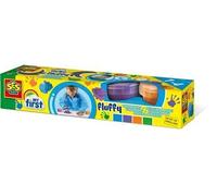 SES Creative peinture au doigt pelucheuse 4 x 120 ml multicolore Multicolore G