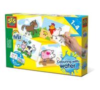 SES CREATIVE - 14455 - Coloriage à l'eau - Animaux de la Ferme