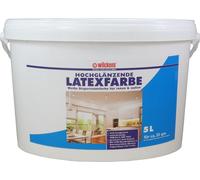 Peinture au latex haute brillance Wilckens, 5 l, Blanc