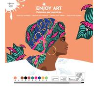 Peinture Au Numéro 30x30 Cm Aissa