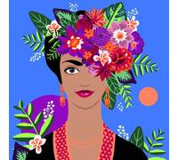 Peinture Au Numéro 30x30 Cm Frida