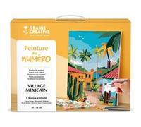 Peinture graine creative jaune