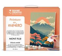 Graine créative - Peinture au numéro Mont Fuji - 30x40cm