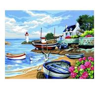 Peinture au numéro - Initiés : Rivage breton