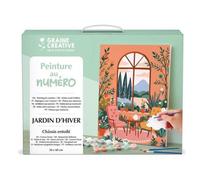 Peinture au numero - jardin d hiver