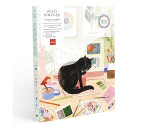 Peinture au numéro La Pause du Chat La Petite Épicerie