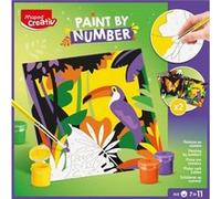 Peinture au numéro - Maped Creativ - Perroquet et Papillon - 20x20 cm - Dès 7 Ans - Multicolore Multicolore