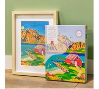 Jeu créatif La Petite Epicerie Coffret peinture au numéro Randonnée en Norvège par Nolwenn Studio