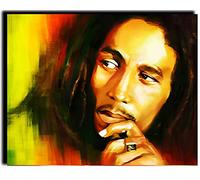 Peinture au numero pour adulte enfants Portrait d'un chanteur bob coloré 16x20 pouces DIY Painting by Numbers numéro Cadeau de Peinture pour Enfant Décorations -sans cadre